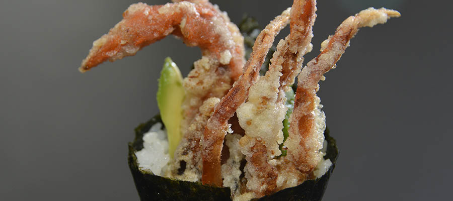 SOFT SHELL CRAB TEMAKI