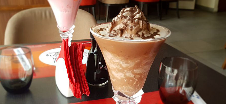 Chocolate milkshake