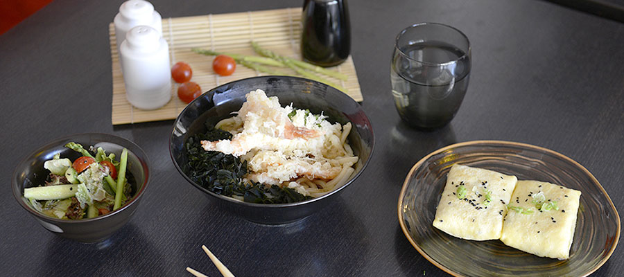 Tempura udon