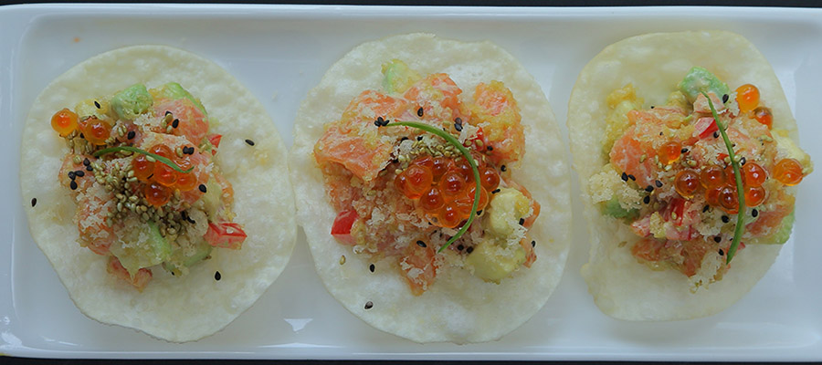 SALMON &CRACKER SALAD